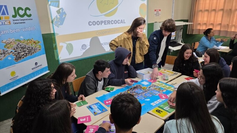 Cooperativismo vira jogo e chega às salas de aula com projeto da Coopercocal