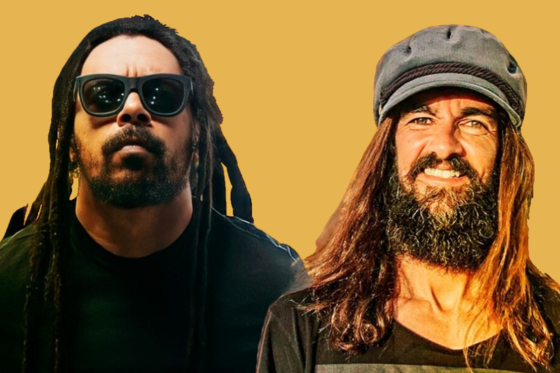 Marcelo Falcão e Armandinho juntos em Balneário Rincão