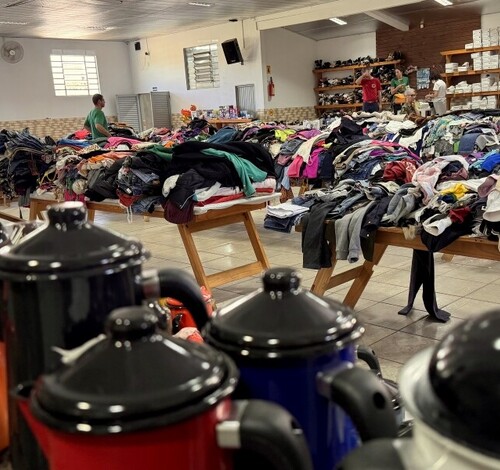 Bazar Beneficente em Criciúma reúne mais de 7 mil itens neste fim de semana