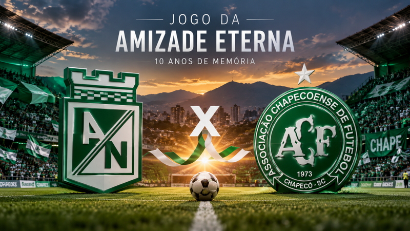Atlético Nacional x Chapecoense AO VIVO: onde assistir e horário do Jogo da Amizade Eterna