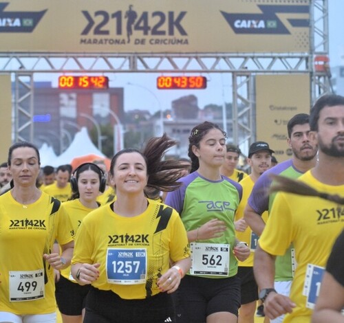 Maratona de Criciúma 2026 reúne 3,5 mil participantes e bate recorde de inscritos