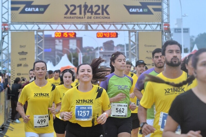 Maratona de Criciúma 2026 reúne 3,5 mil participantes e bate recorde de inscritos