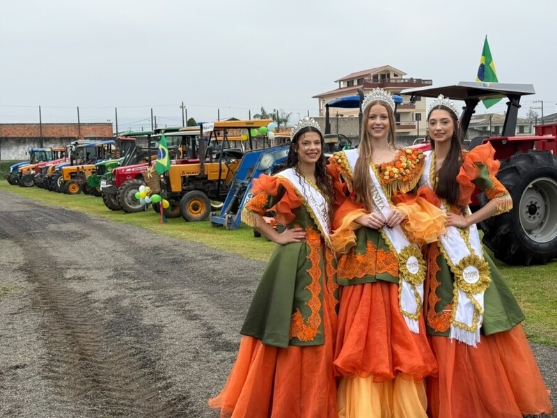 CocalFest reúne tratores e caminhões em homenagem a agricultores e caminhoneiros em Cocal do Sul