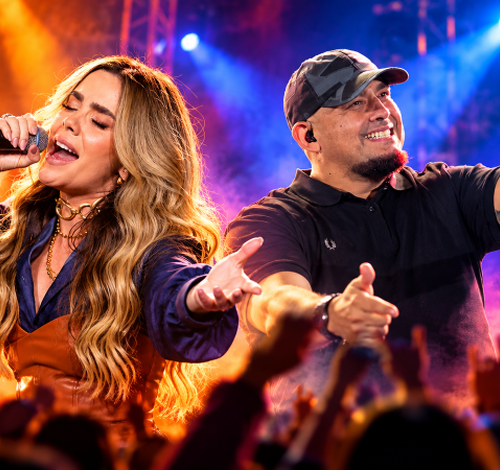 Shows gratuitos com Mariana Fagundes e Digão no aniversário de Braço do Norte