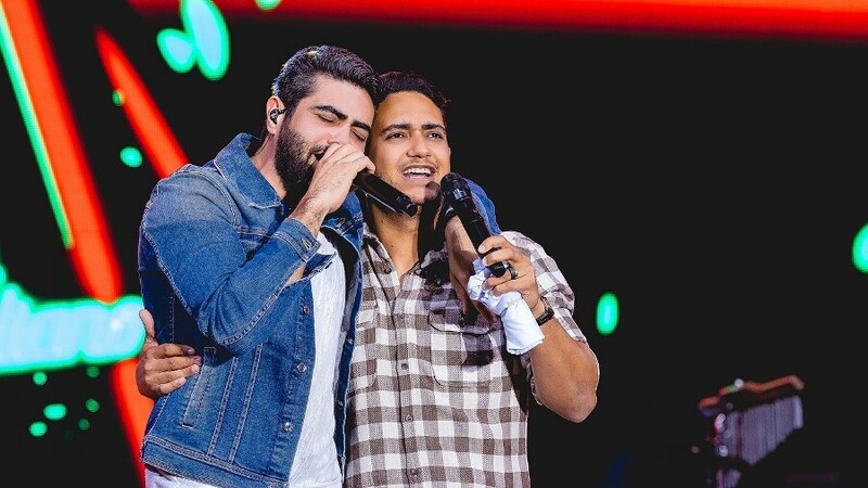 Henrique & Juliano nesta sexta em Criciúma