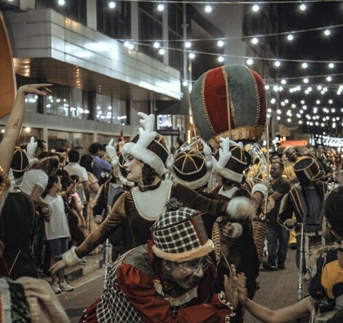Desfile Ludicoz e Chegada do Papai Noel nesta noite em Criciúma