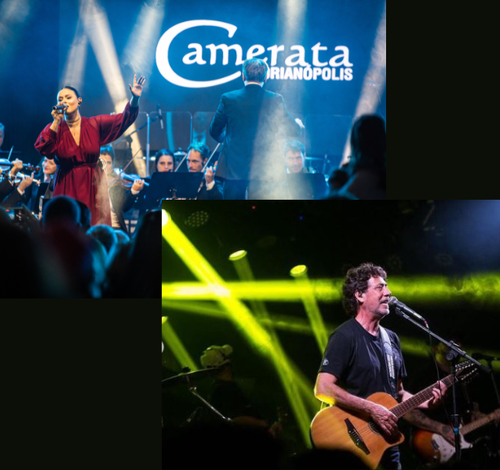 Gazu e Camerata Florianópolis em Sombrio