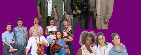 Shows gratuitos: Dazaranha, Entre Elas e Fundo de Quintal no Sesc Verão