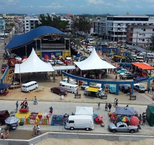 Encontro de Carros Antigos em Balneário Arroio do Silva