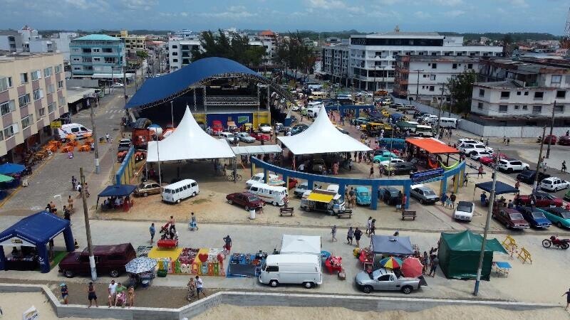 Encontro de Carros Antigos em Balneário Arroio do Silva