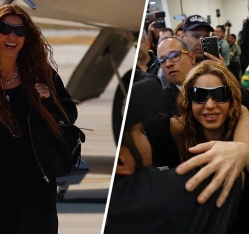 Shakira faz últimos preparativos para shows no Brasil