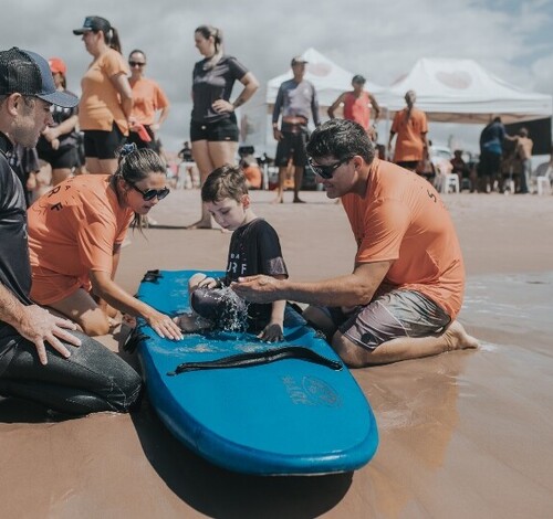 Esporte e inclusão: sábado tem Abba Surf em Balneário Rincão