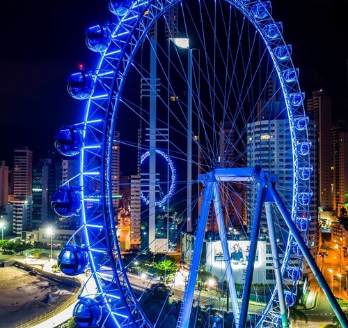 Conheça a Big Wheel em Balneário Camboriú