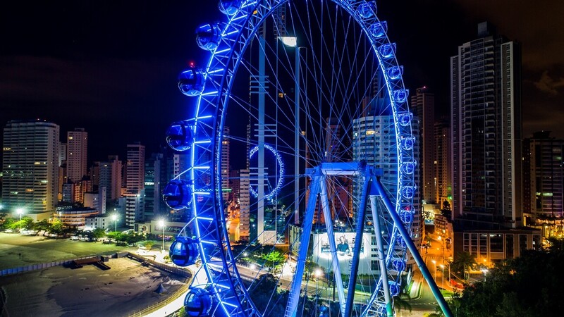 Conheça a Big Wheel em Balneário Camboriú