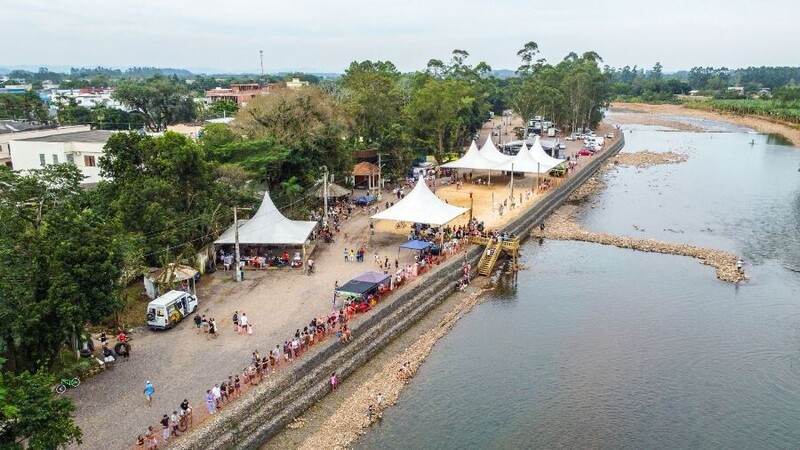 Fim de semana de competições e shows no Boia Cross