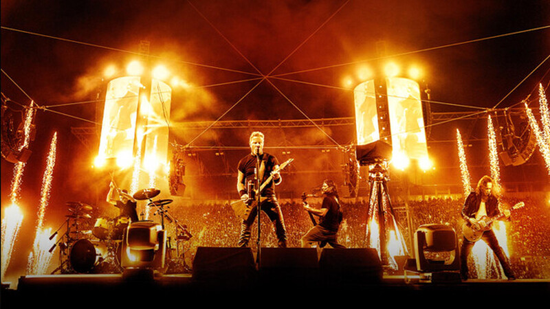 Você vai se sentir em um show do Metallica na sua própria casa