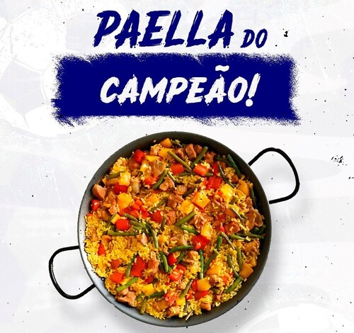 Caravaggio promove Paella no Bistek da Centenário