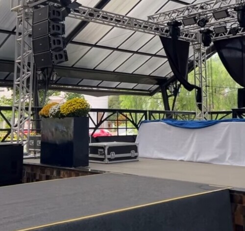 Léo Marques e os Guri na escolha da Corte da Festa do Colono de Siderópolis