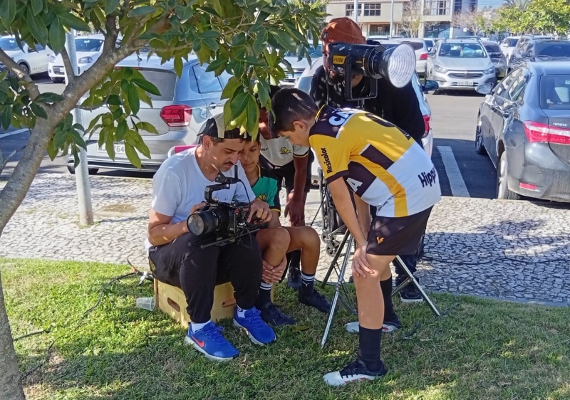 Captação de conteúdo para a campanha da Cliniimagem